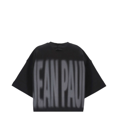 Cropped T-Shirt With Logo - Image 2