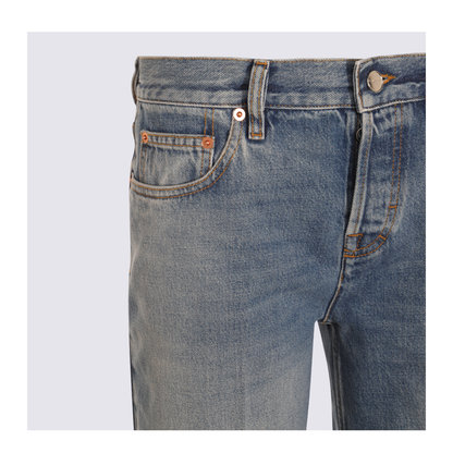 Straight Fit Denim Pants in Light Blue - Image 6