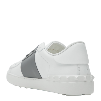 White Dark Steel Open Sneaker - Image 2