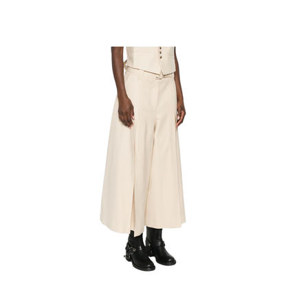 Hypnotic Wool Culotte Cream - Image 5
