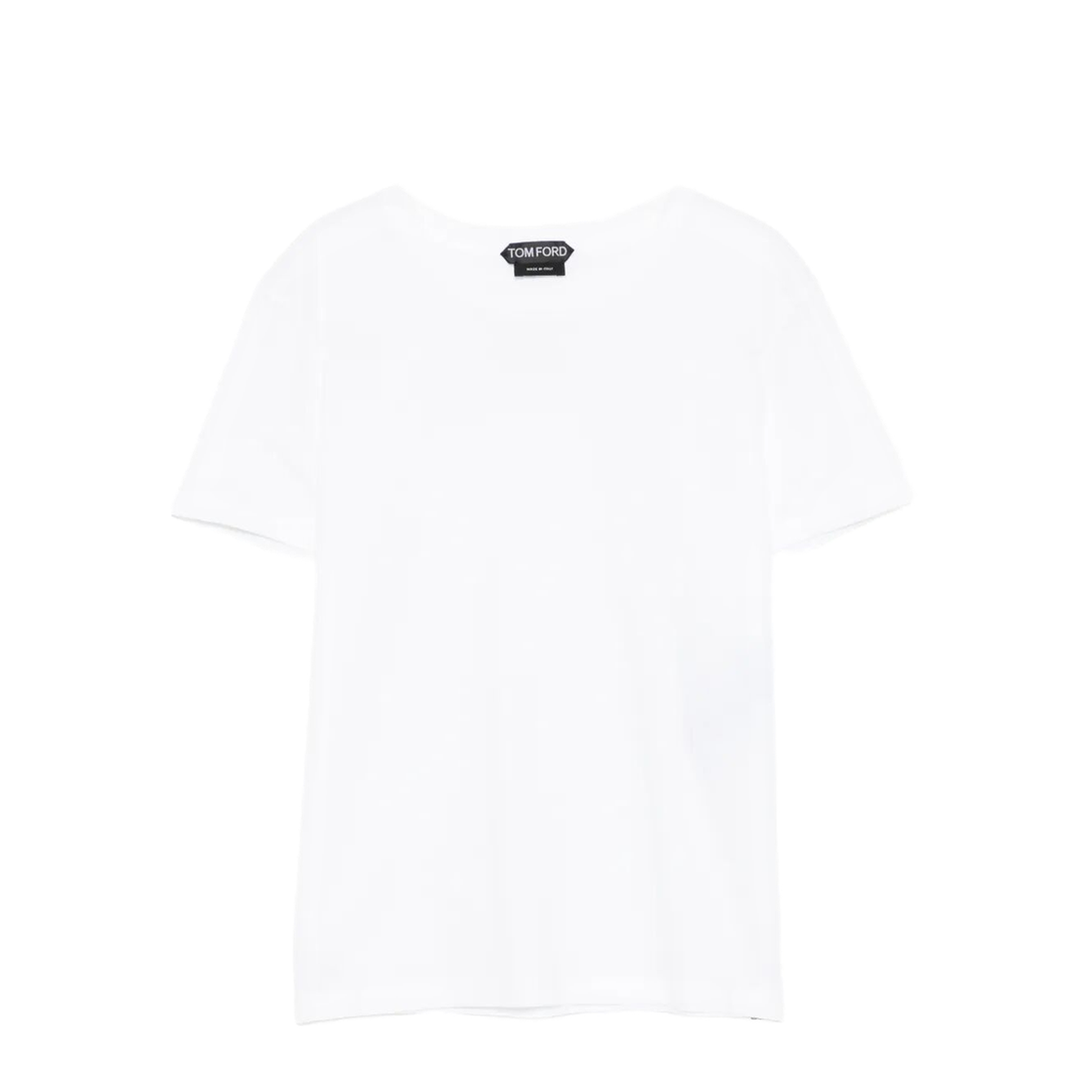Cotton T-Shirt with Logo Embroidery - Image 1