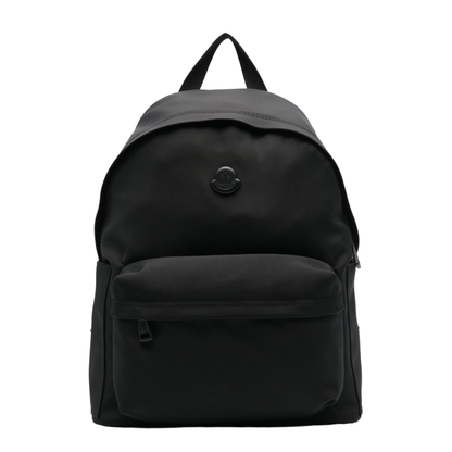 New Pierrick Metal Logo Backpack - Black - Image 1