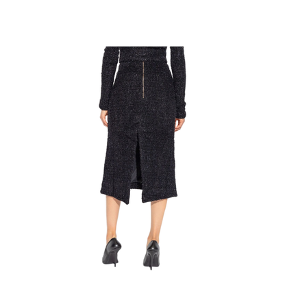 Tweed Midi Skirt - Image 4