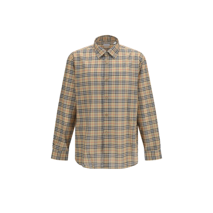 Check All-Over Cotton Shirt - Image 1