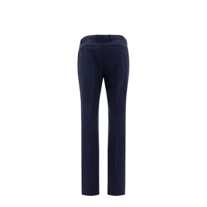 Pinstriped Tailored Trousers - Image 2