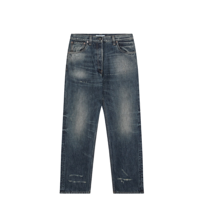 Jeans in washed blue denim - Image 1