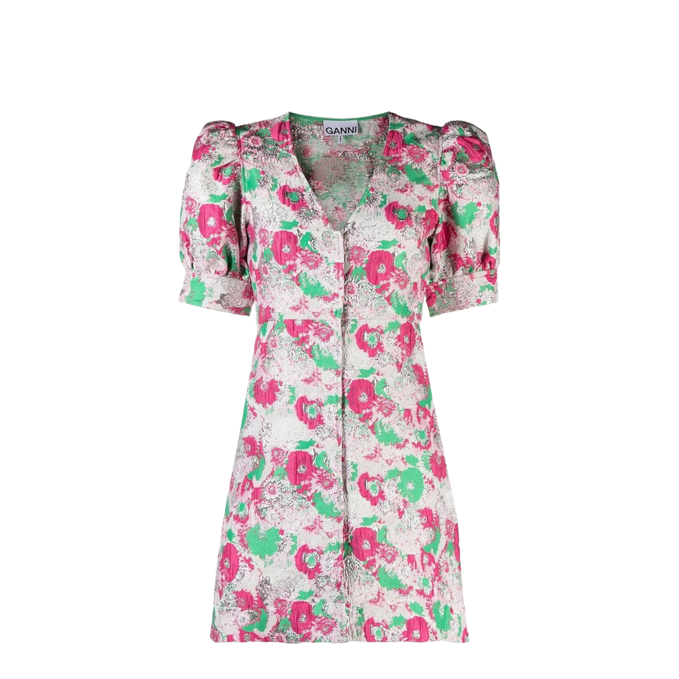 3D Jacquard Mini Dress - Image 1