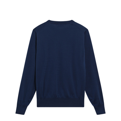 Blue Cotton Sweater - Image 2