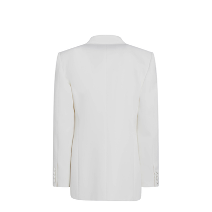 Double Breasted Wool Gabardine Coat - Image 2