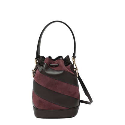 Mini Mon Tresor Chevron Bucket Bag Leather - Image 2