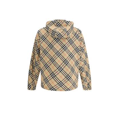 Beige Jacket With Frontal Zip Closure - Image 2