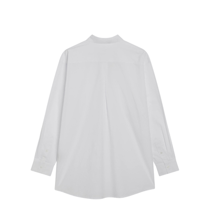 White Organic Cotton Shirt - Image 2