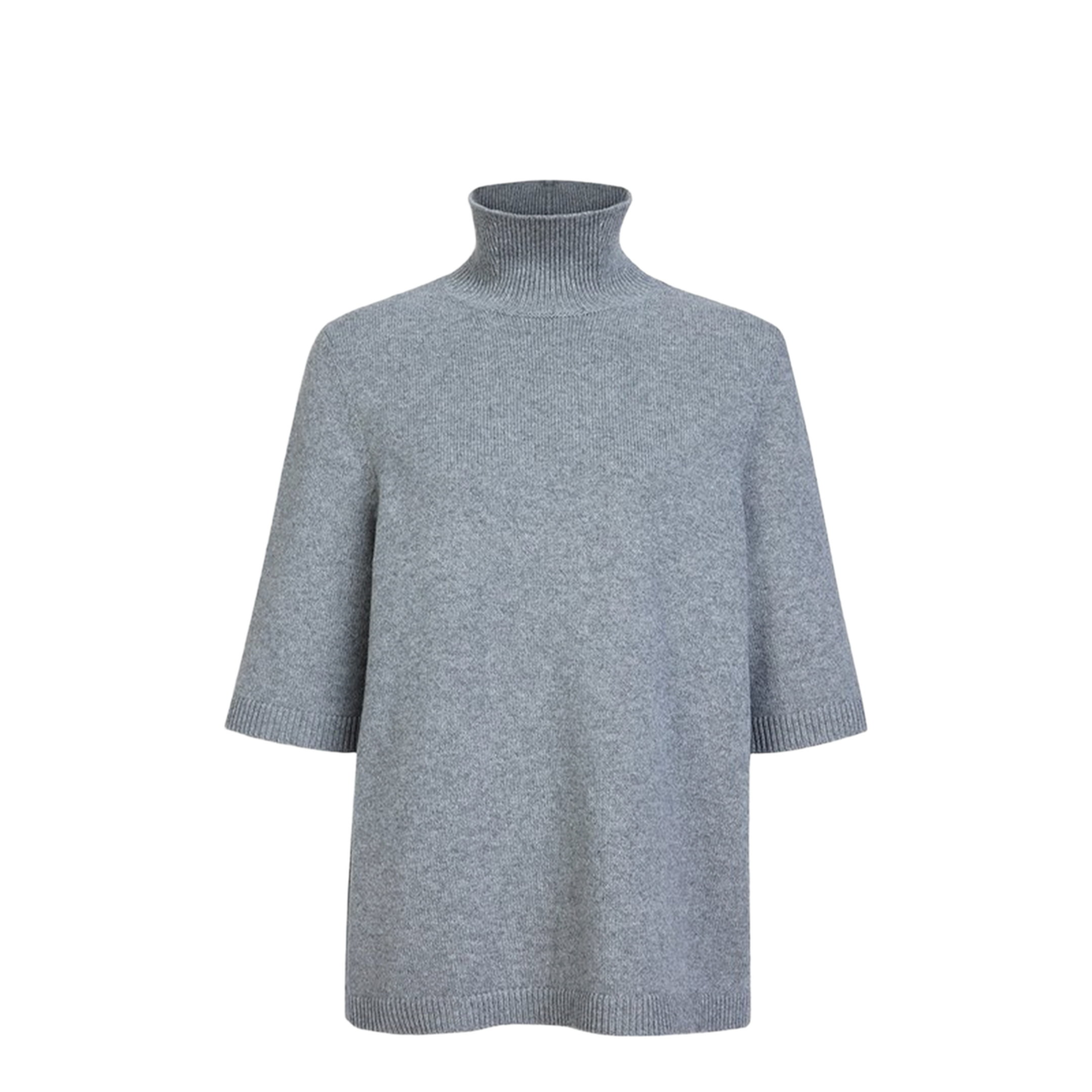 Pullover in Cashmere High Collar - Image 1