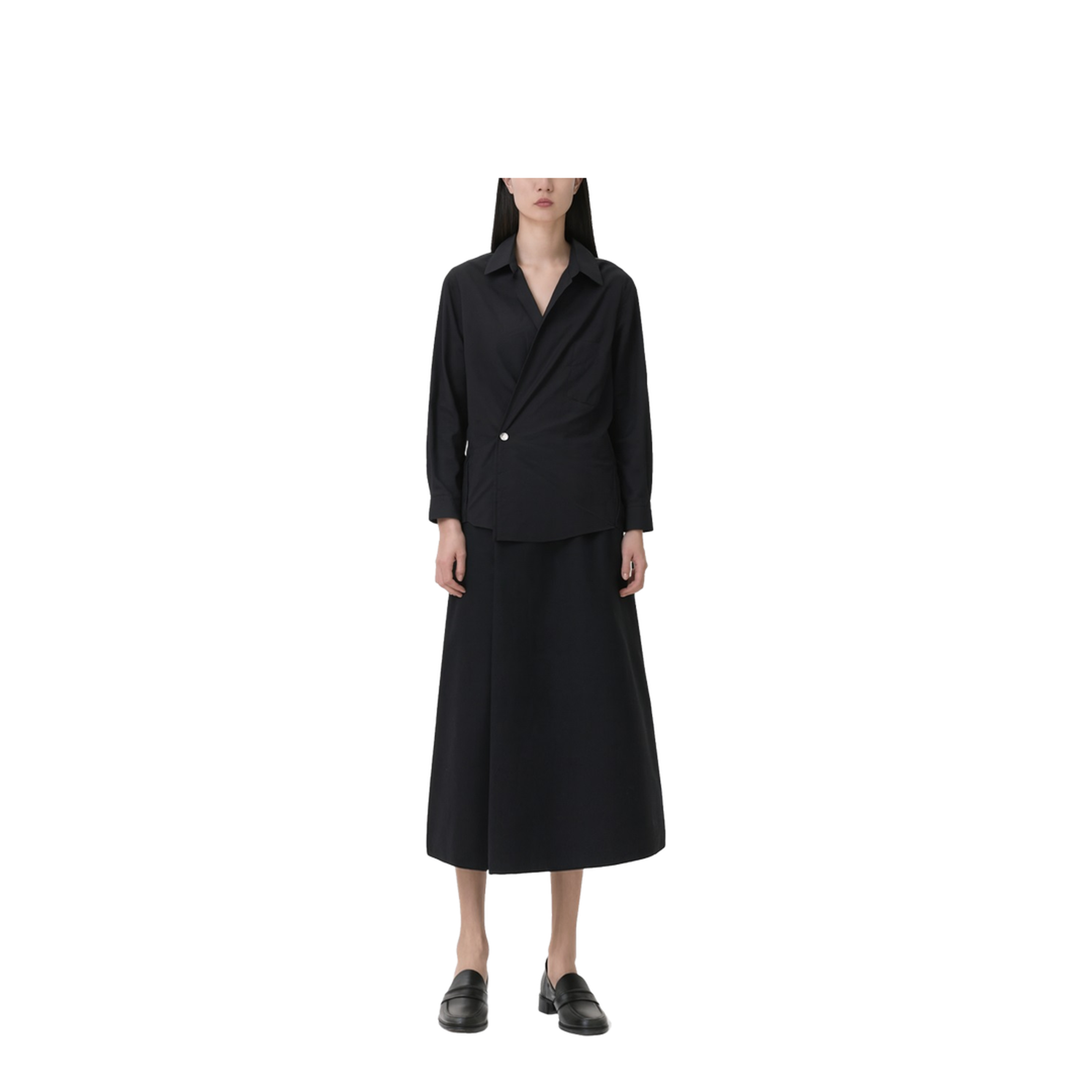 Long Wrap Dress - Image 2