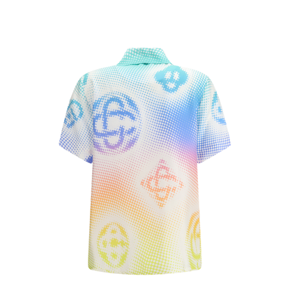 Halftone Logo Short-Sleeve Shirt - Image 2