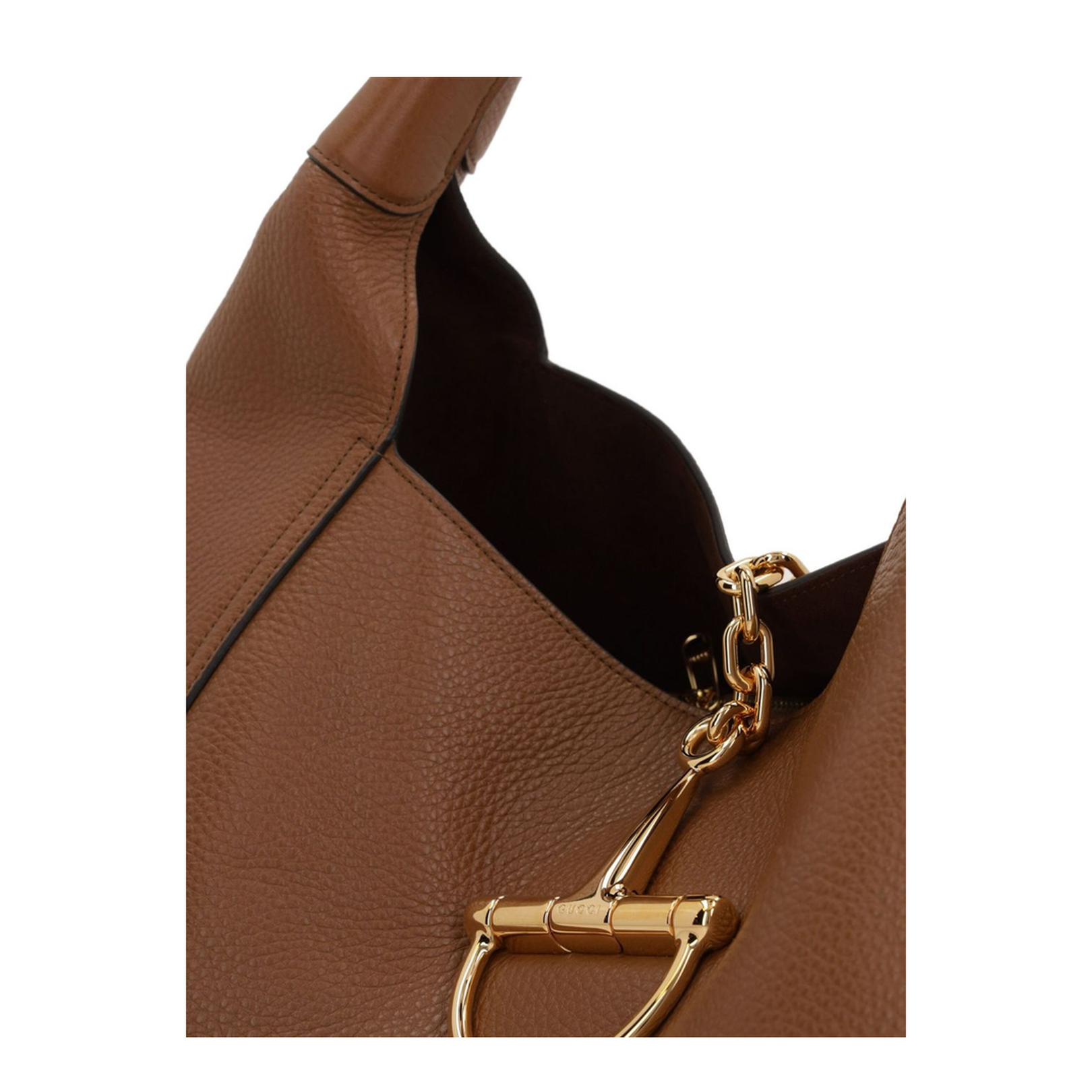 Softbit Maxi Leather Shoulder Bags - Brown - Image 2