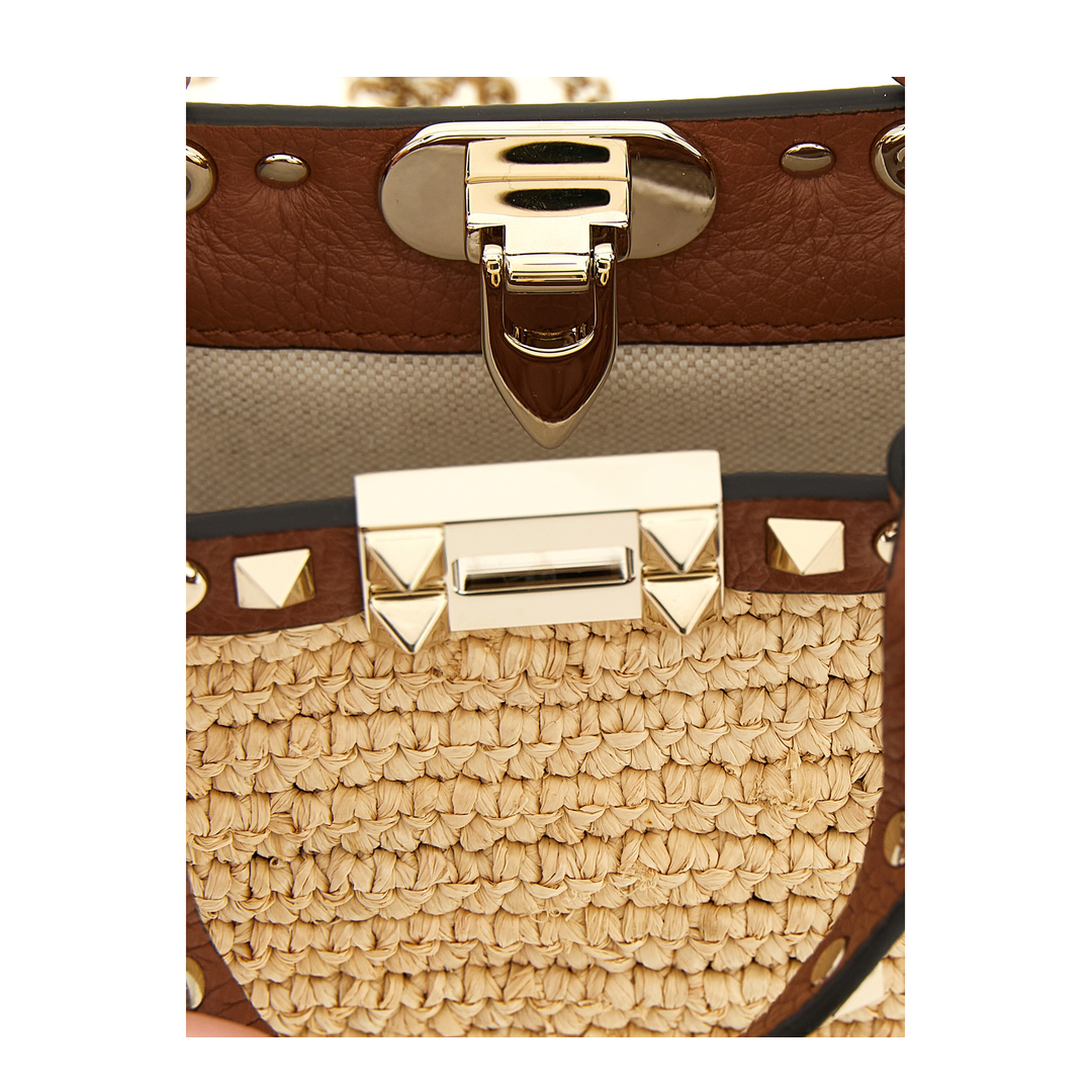 Rockstud Mini Shopping Bag - Image 4