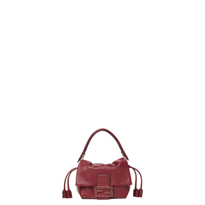 Women's Handbag Leather Red - Image 1