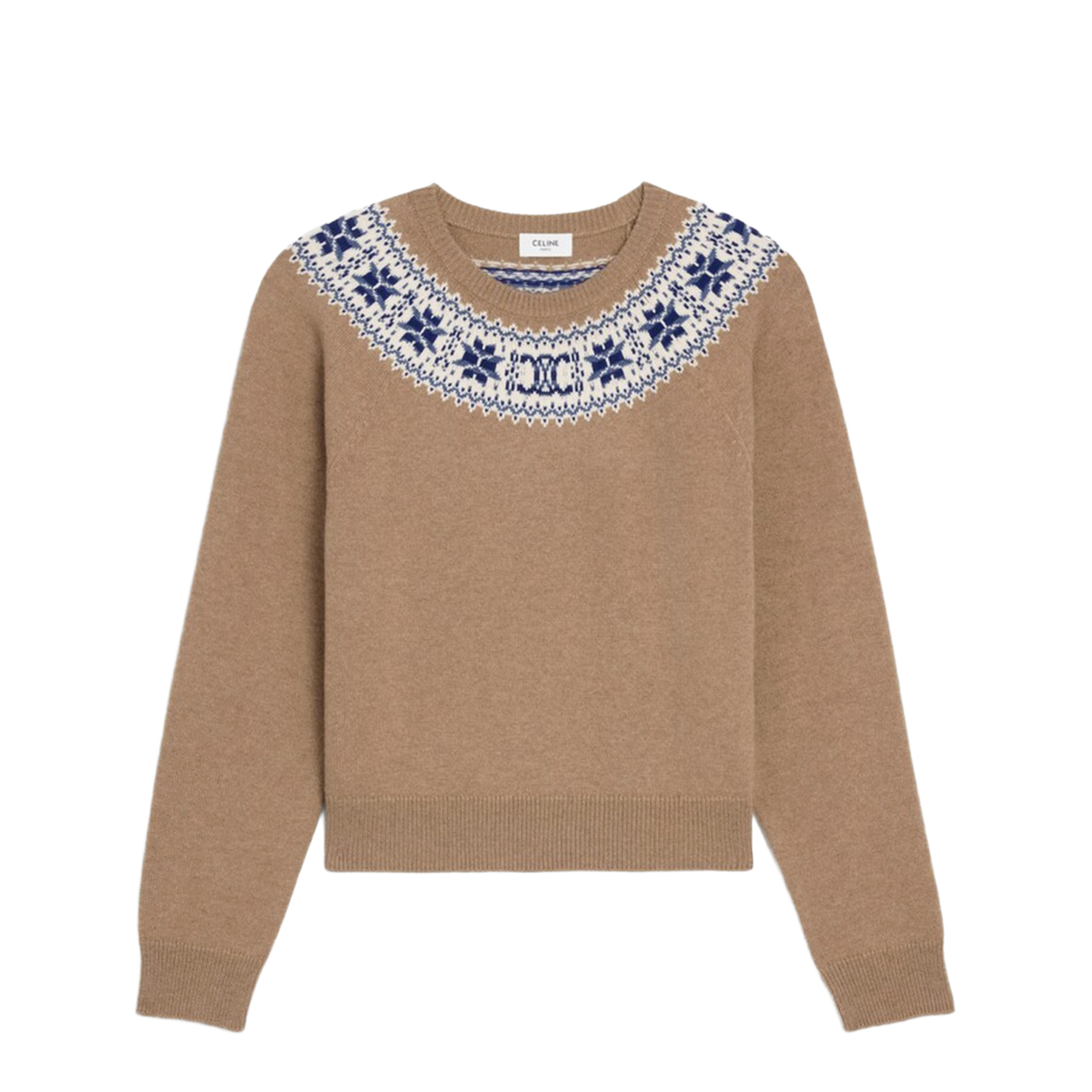 Fair Isle Knitwear Sweater - Image 1