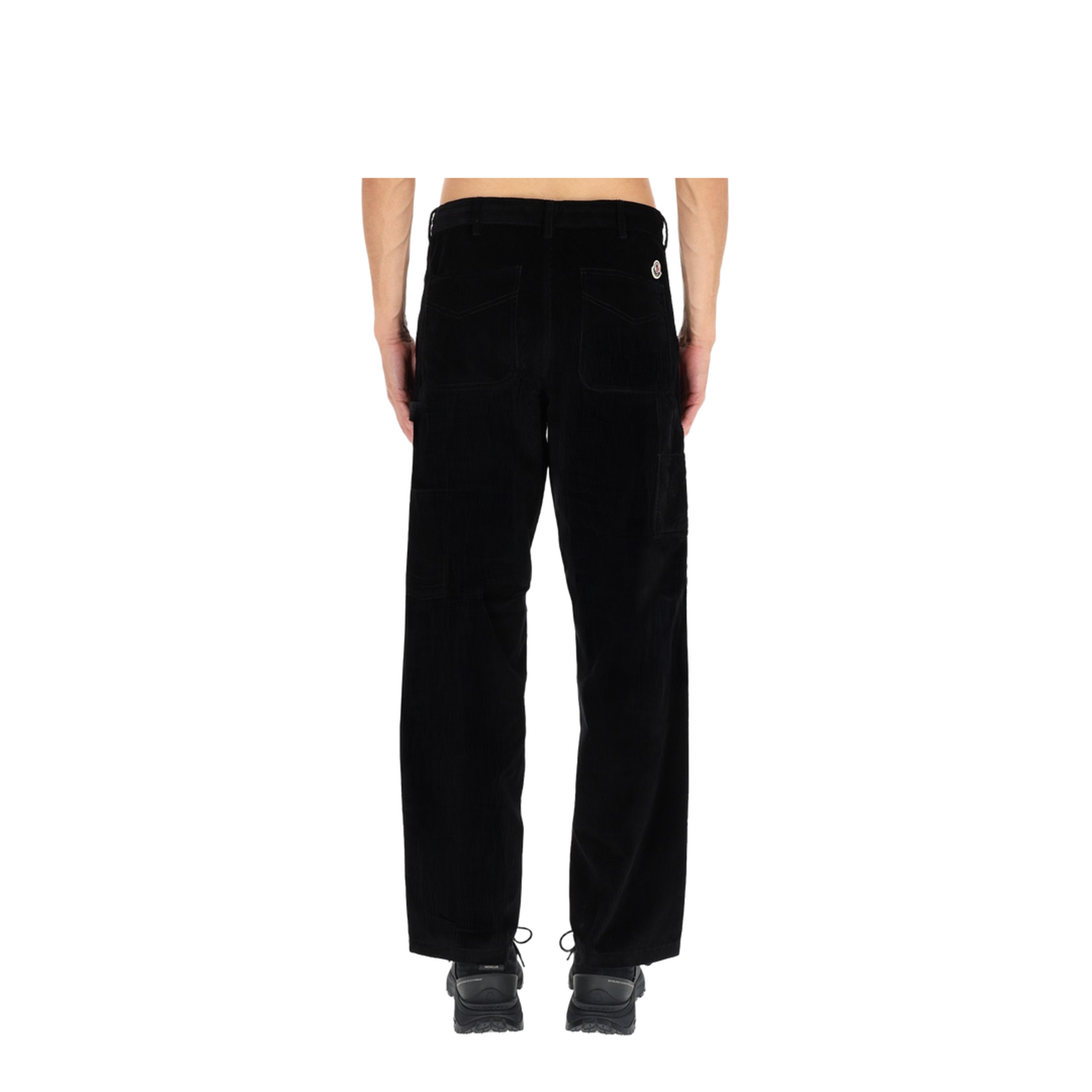 Cotton Pants in Black - Image 4