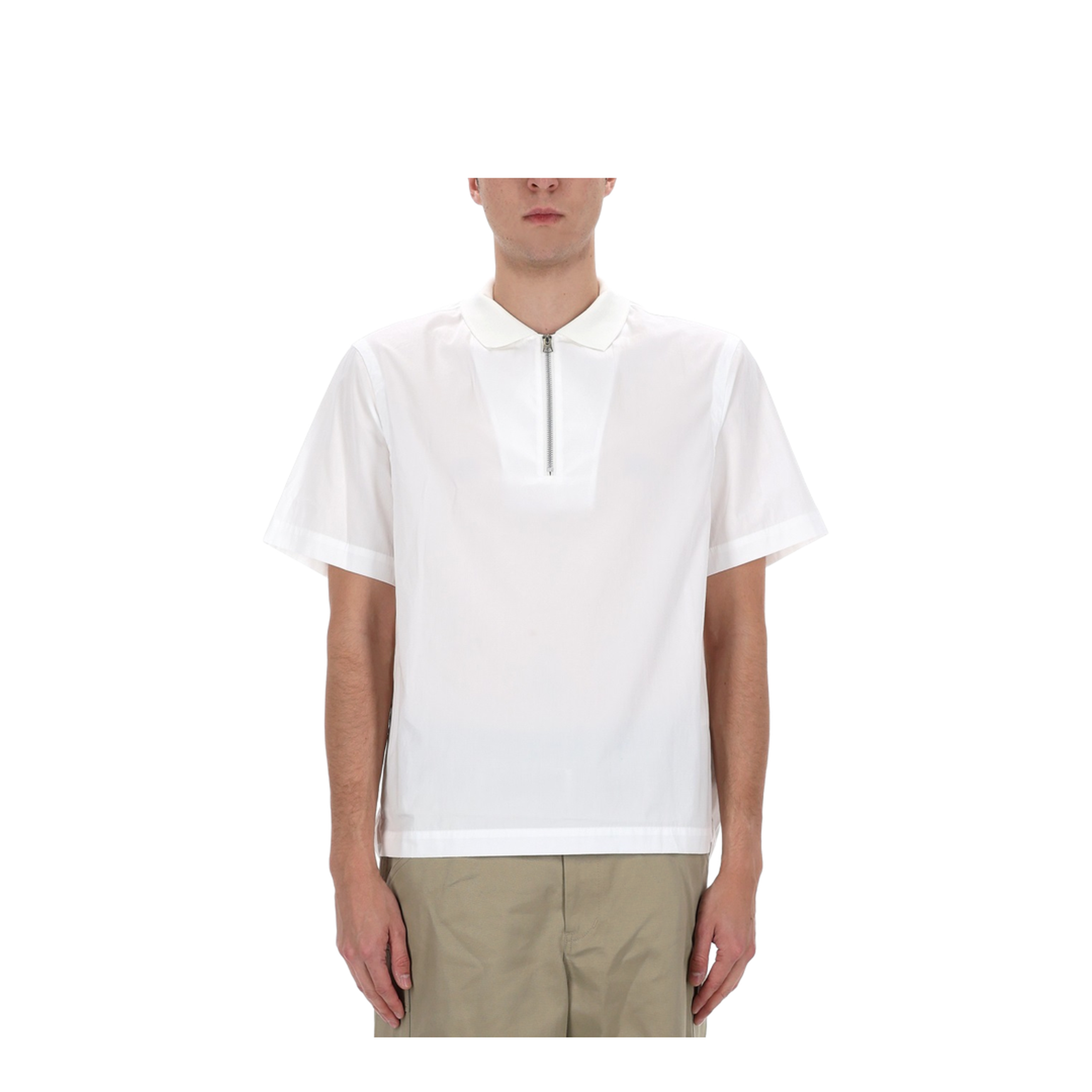 Polo Shirt With Zipper - Image 3