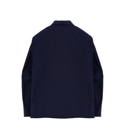 Men's Crinkle Reps Jacket Navy Blue - Image 3