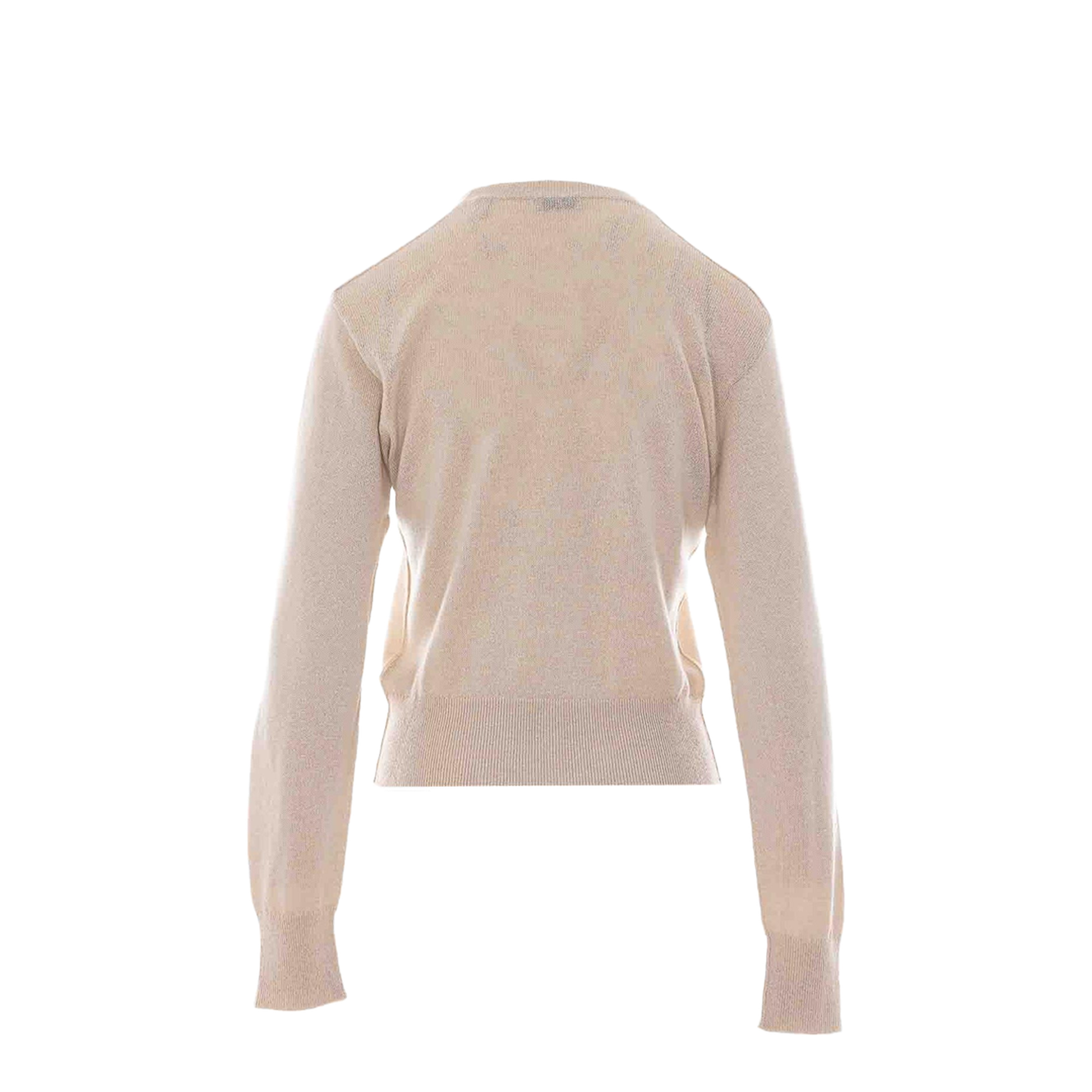 Beige And White Sweater - Image 2