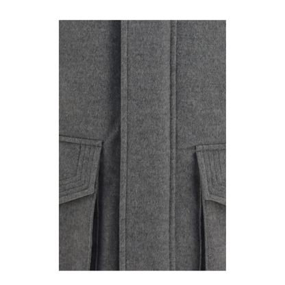 Cashmere Jacket with Zip and Buttons - Image 3