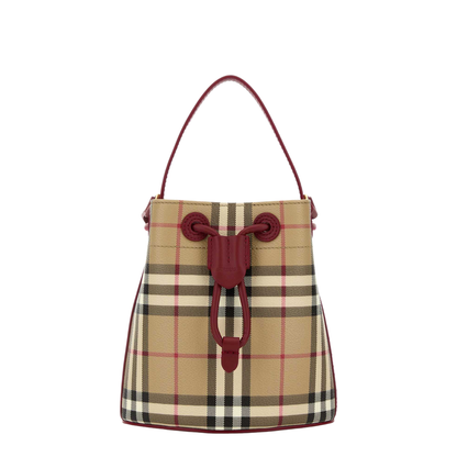 Checkered Bucket Bag - Image 3