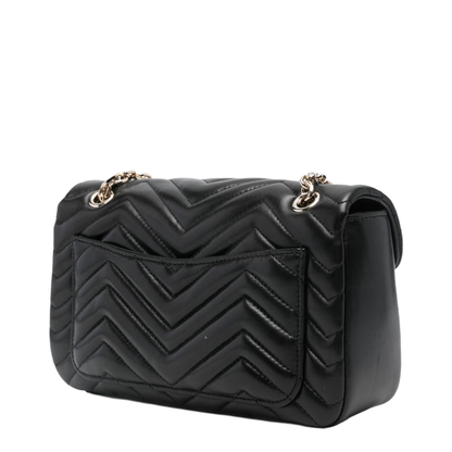 GG Marmont Medium Shoulder Bag - Black - Image 3
