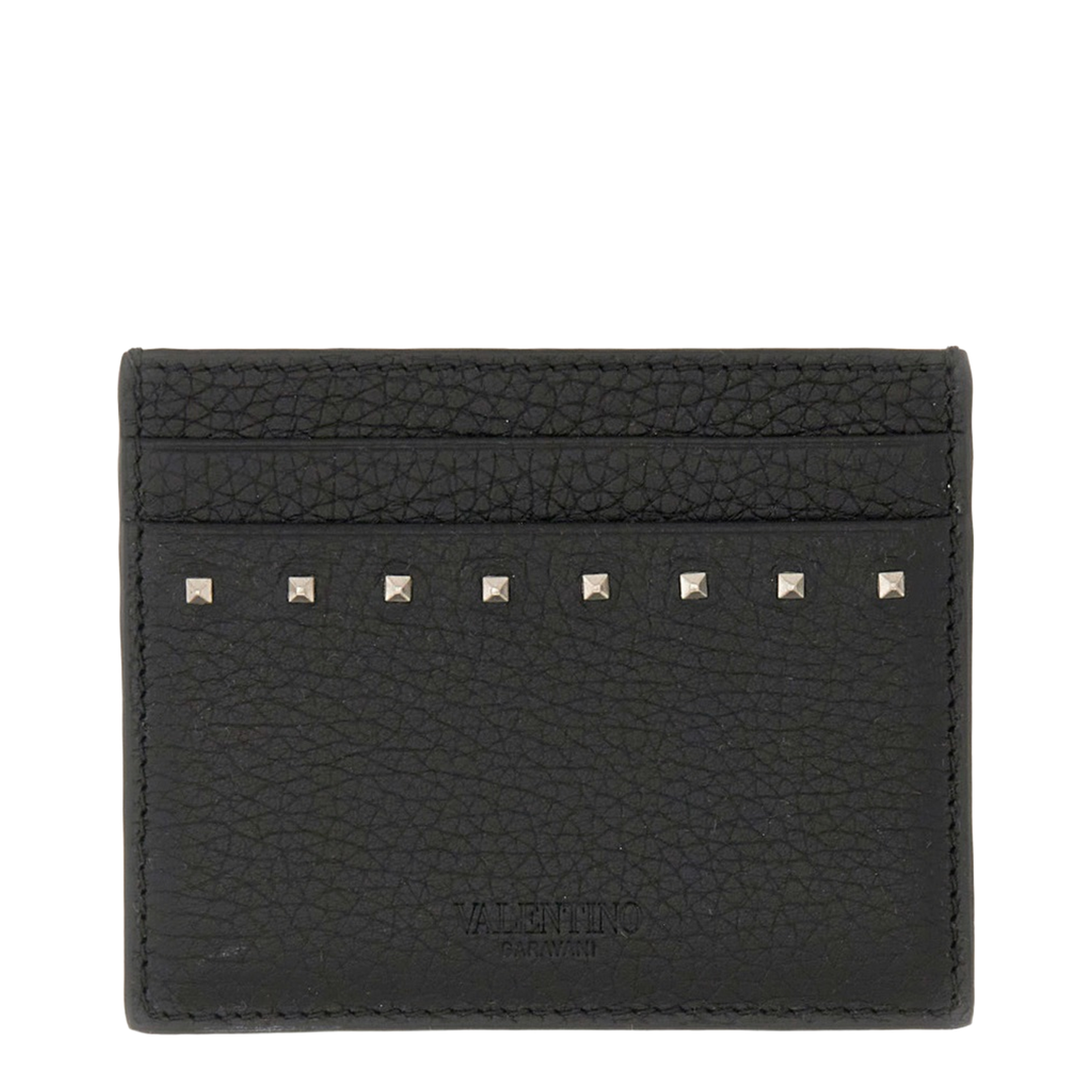 Garnet Calfskin Card Holder - Image 1