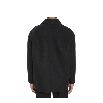 Coat Wool Black - Image 4