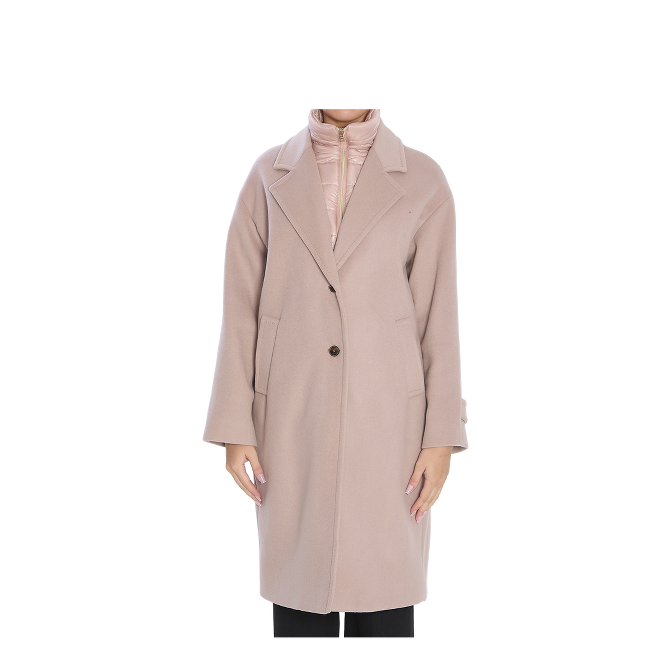 Ultralight Wool and Nylon Coat - Image 1