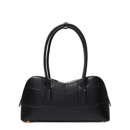 Ryder Medium Polyester Shoulder Bag - Uppeal Black - Image 1