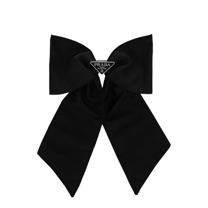 Black Re-Nylon Hair Clip - Image 1