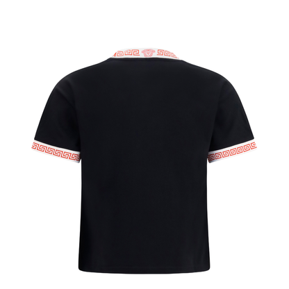T-Shirt with Greca Details - Image 2