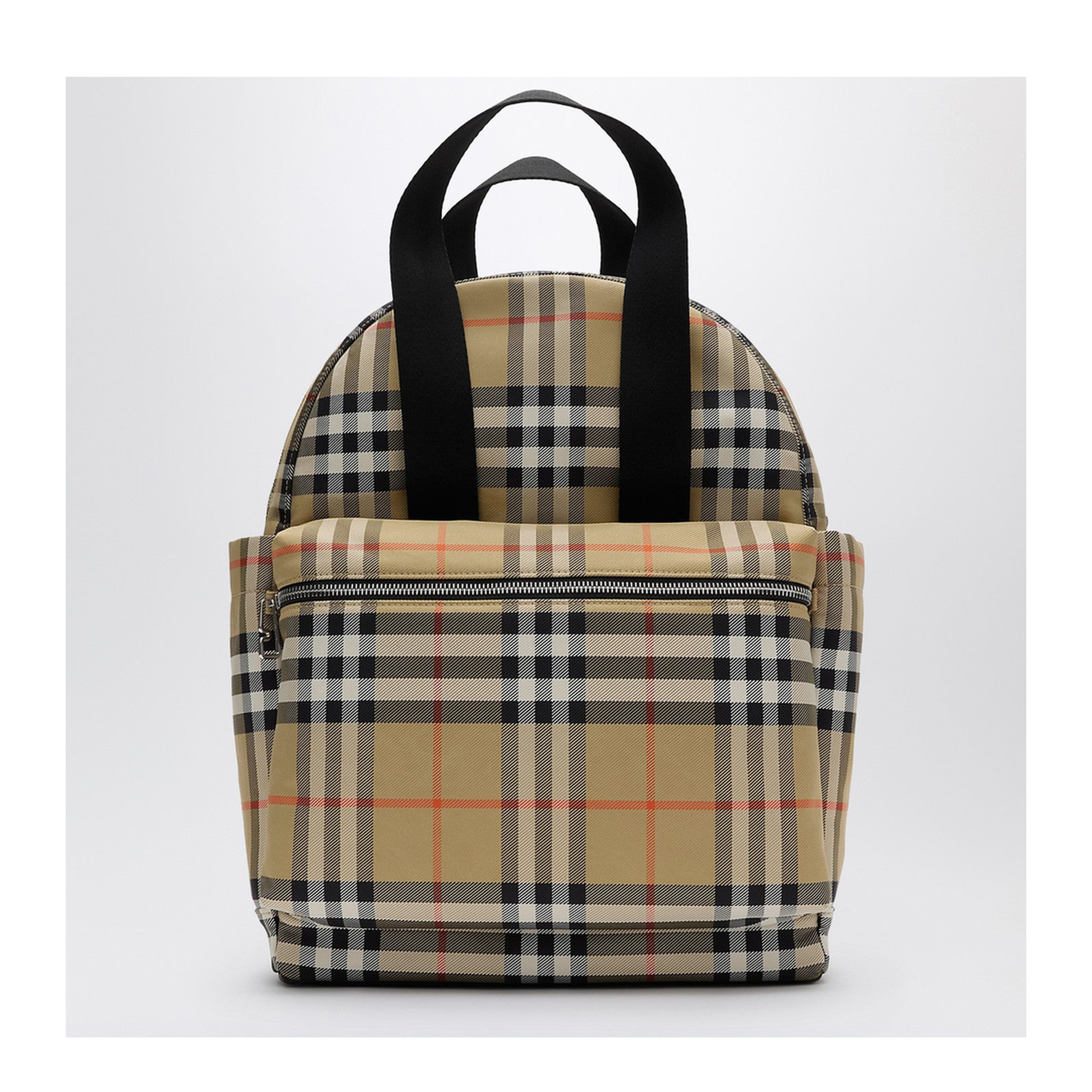 Check Motif Diaper Backpack - Image 1