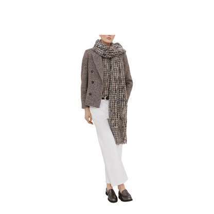 Double-breasted Silk Blend Blazer - Image 7