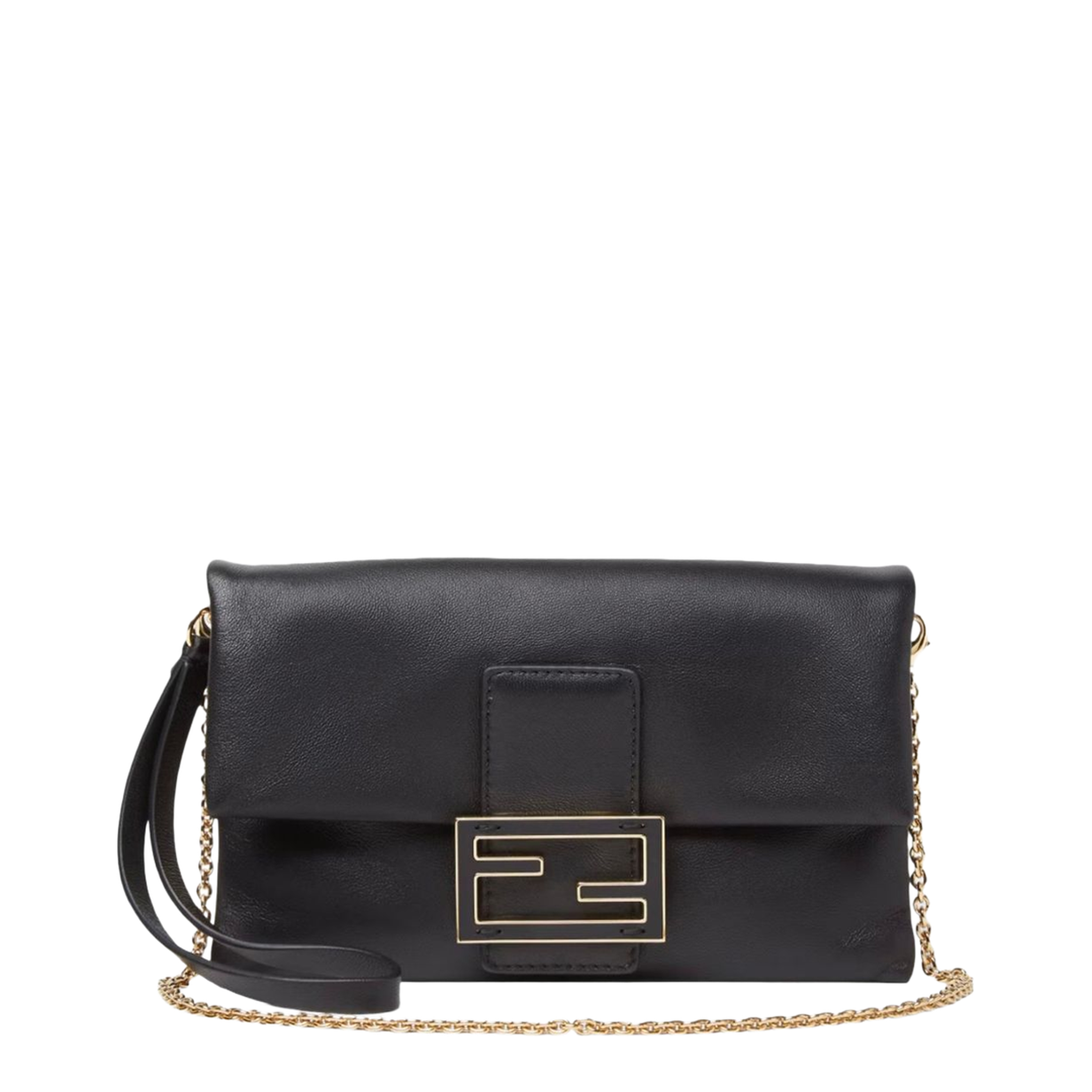 Mamma Baguette Pouch Nappa Leather - Black - Image 1
