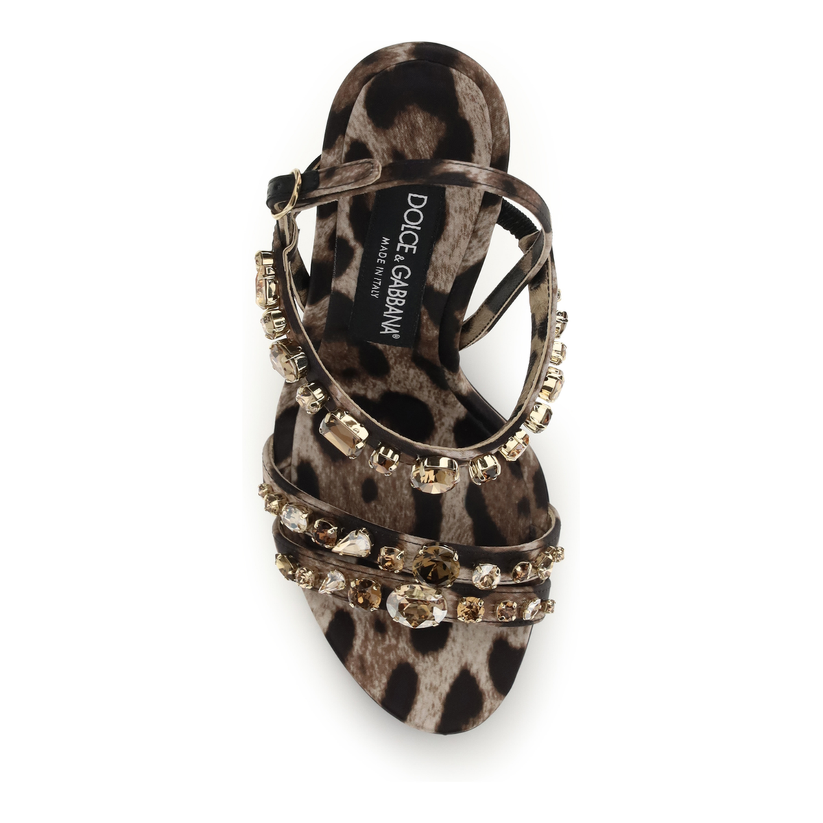 Keira Leopard Print Sandals - Image 4