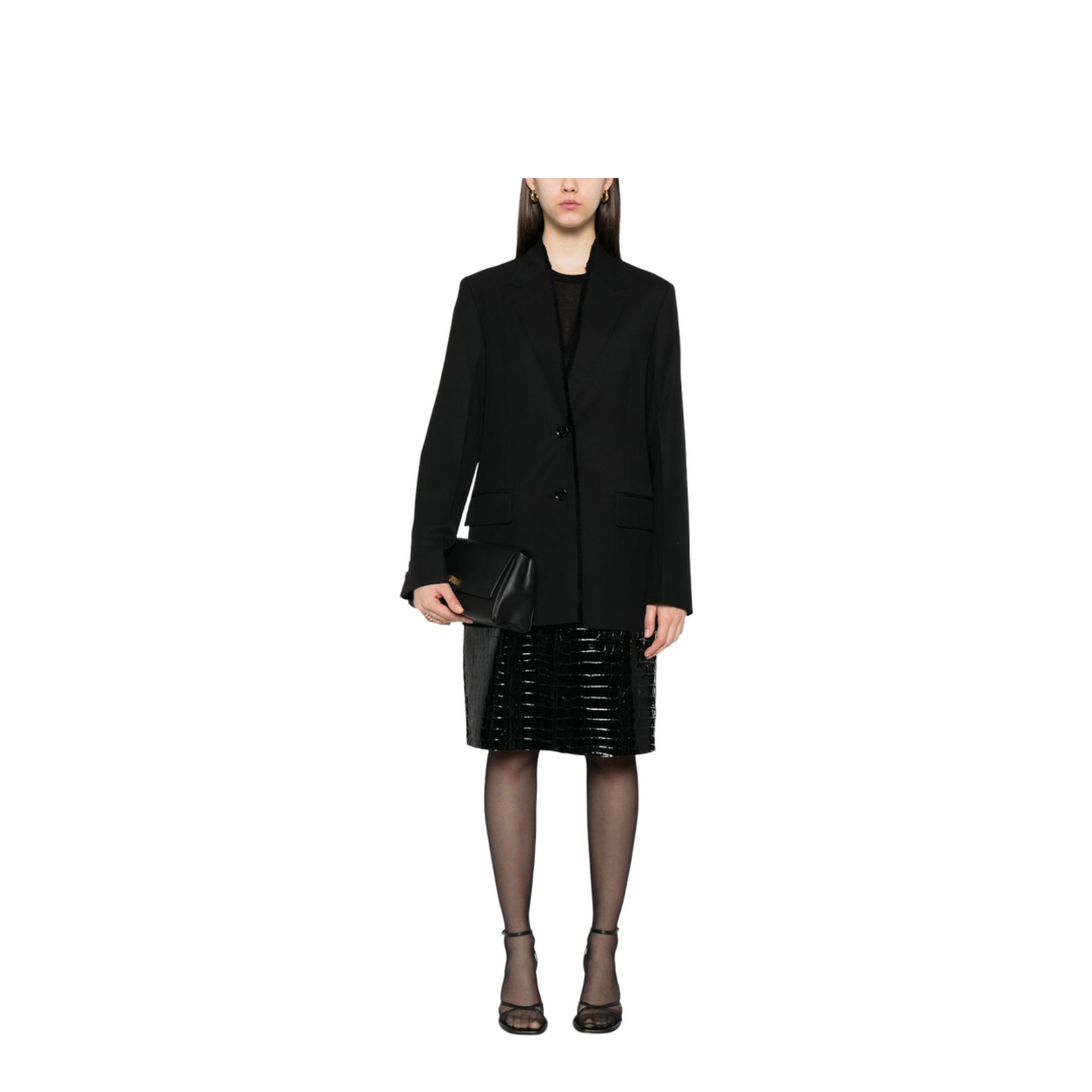 Wool Single-Breasted Jacket - Image 4