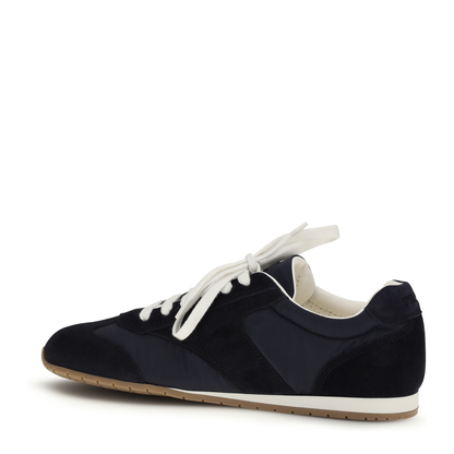Suede and Fabric Sneakers - Image 3