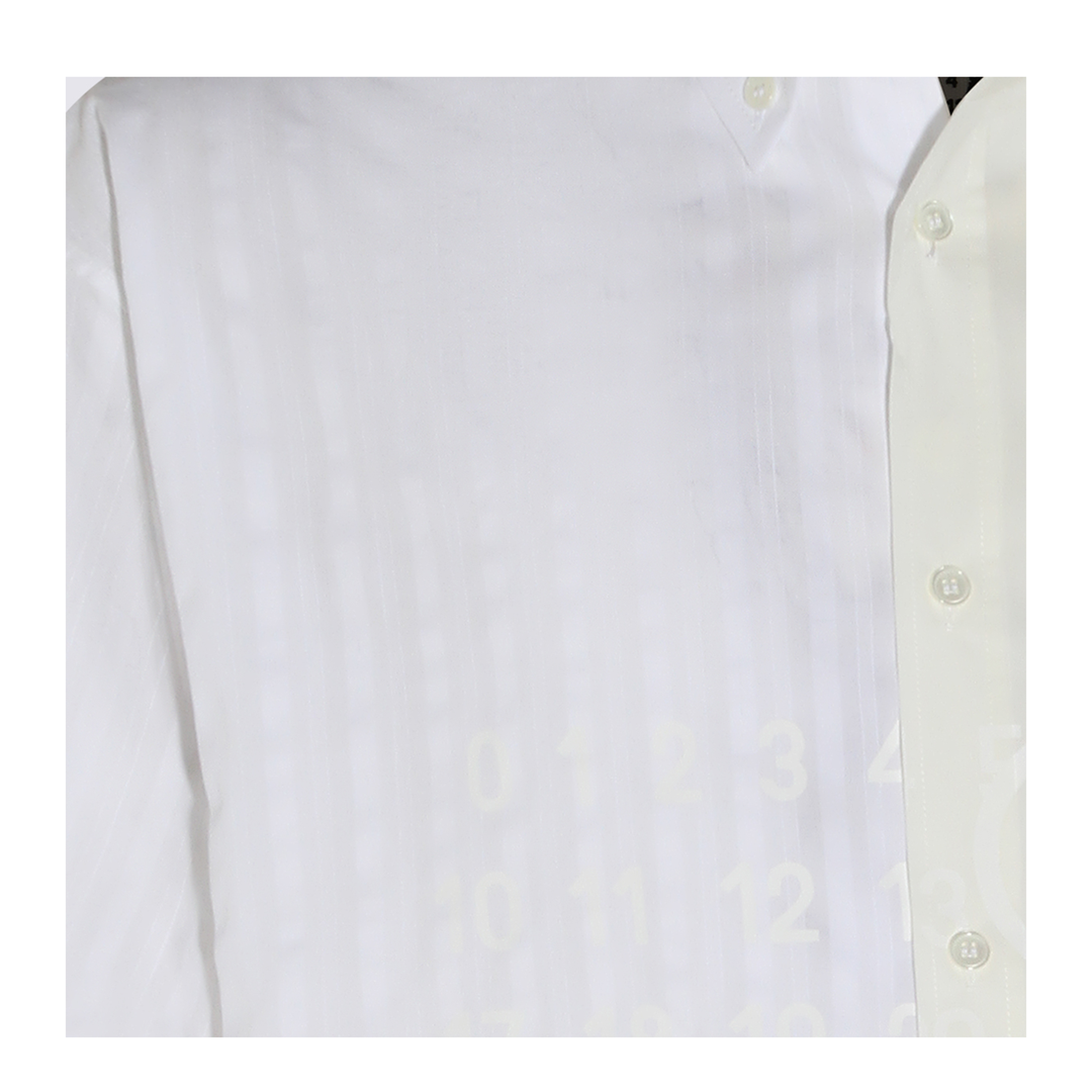Two-tone cotton poplin shirt - Image 8