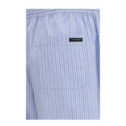 Striped Poplin Pants - Image 3