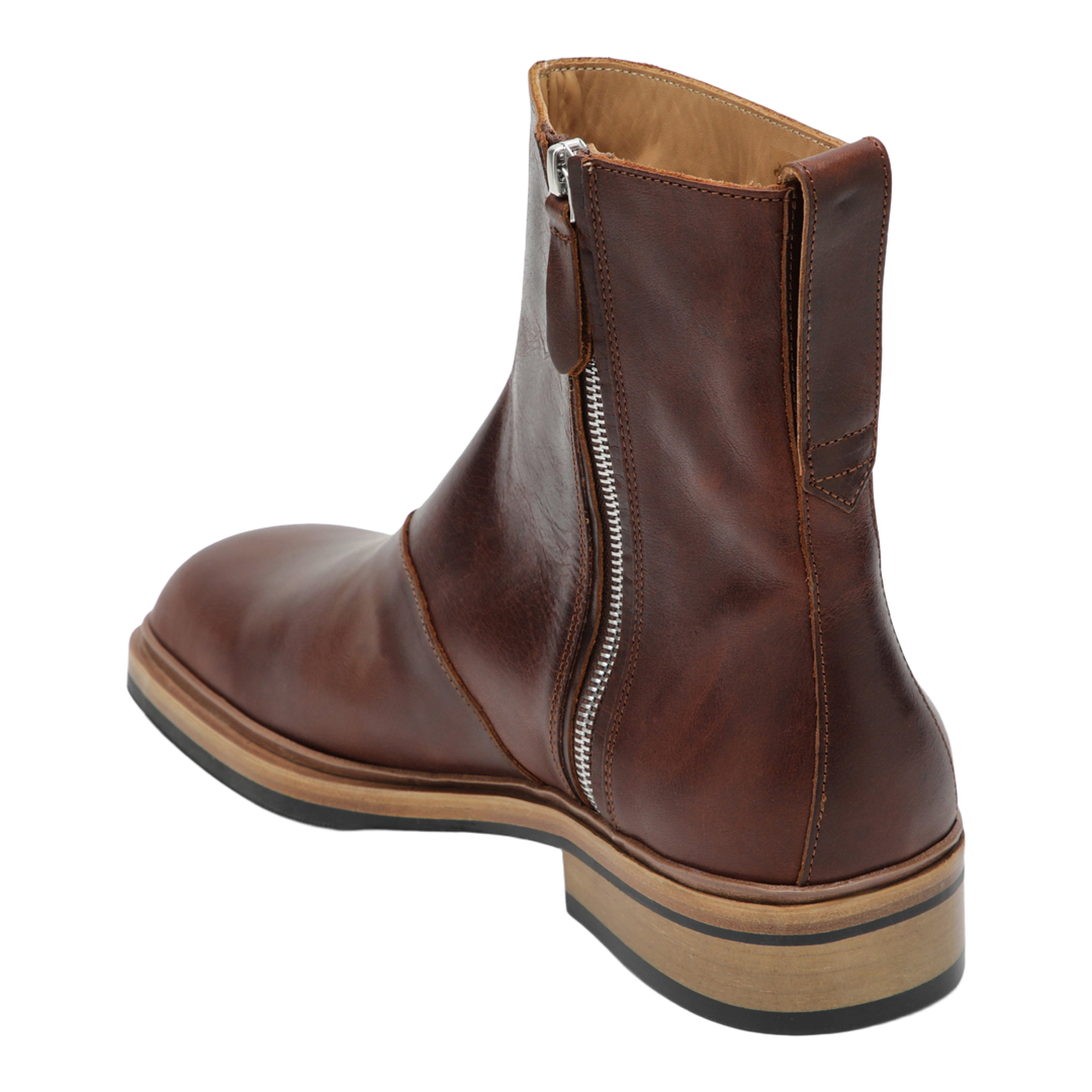 Daimono Boots in Whisky-Colored Calfskin - Image 2