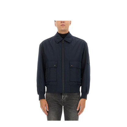 Bomber Jacket with Removable Lining - Image 1