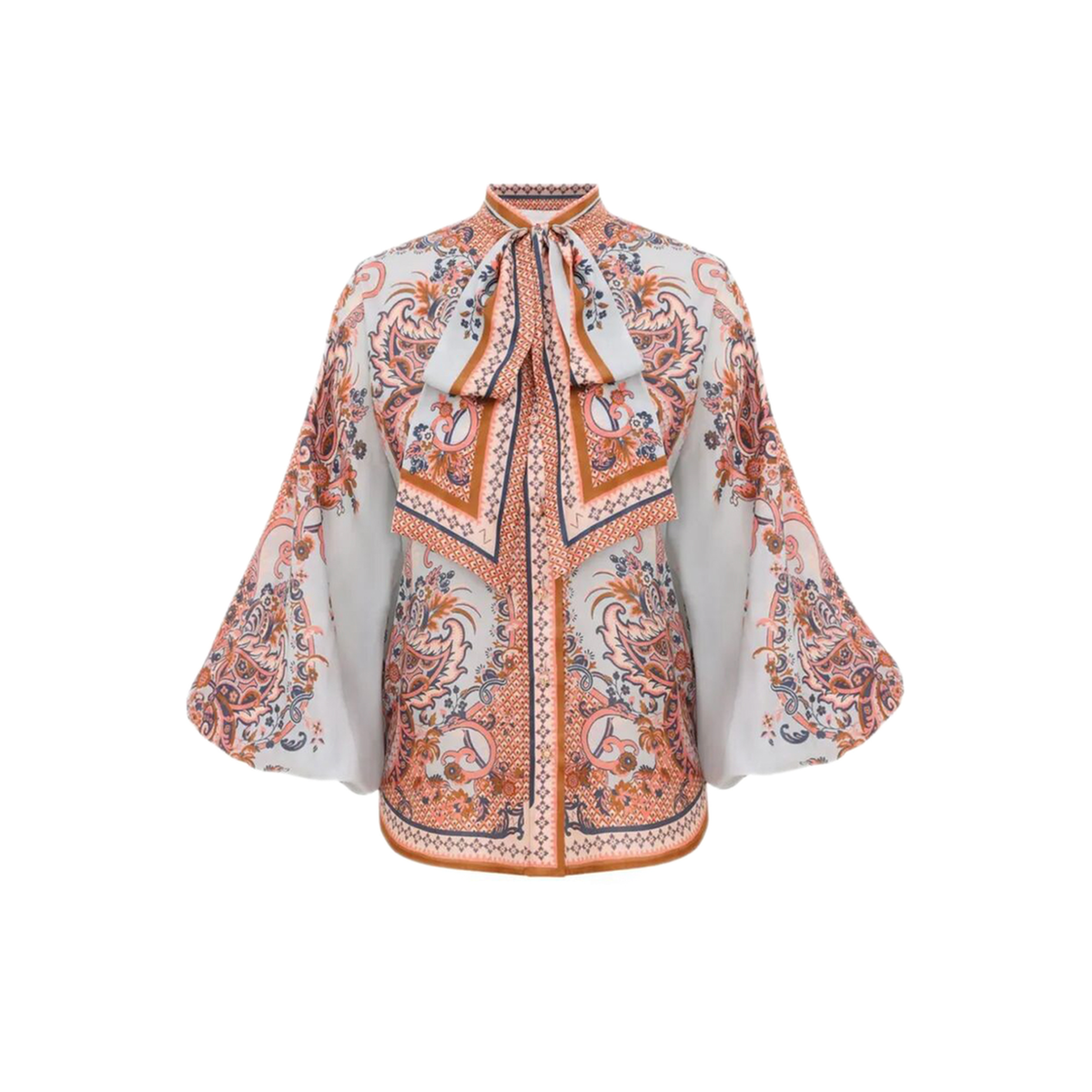 Aster Tie Neck Blouse - Image 1