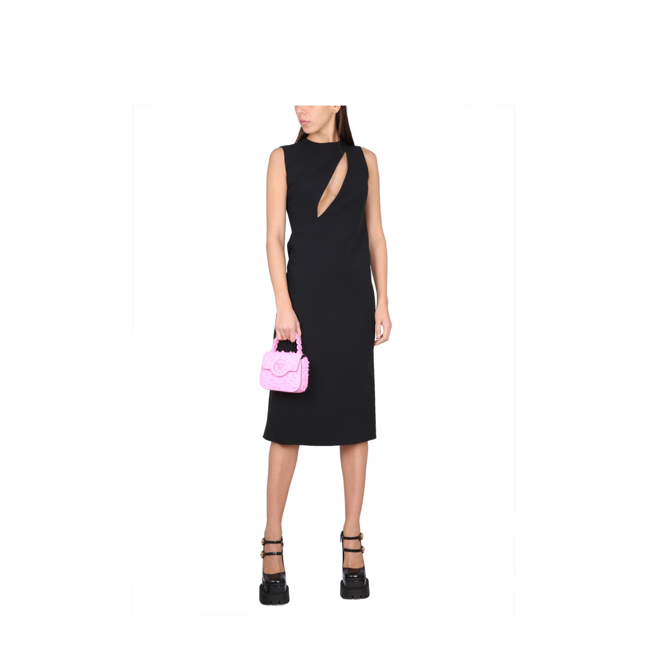 Cut Out Midi Dress - Image 2