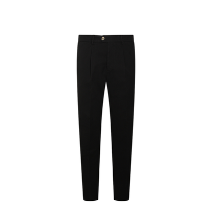 Black Cotton Pants - Image 2