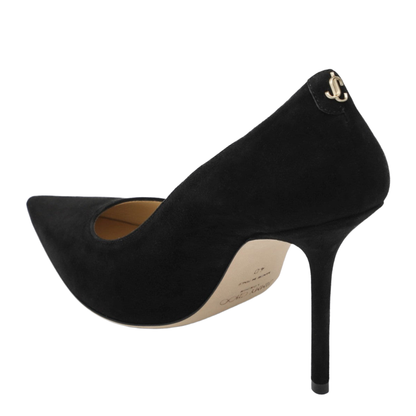 Pumps in Black Suede - Image 2